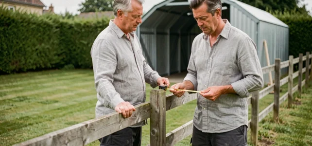 Installer un hangar près de la clôture du voisin : droits, limites et précautions à prendre Installer un hangar près de la clôture du voisin : droits, limites et précautions à prendre